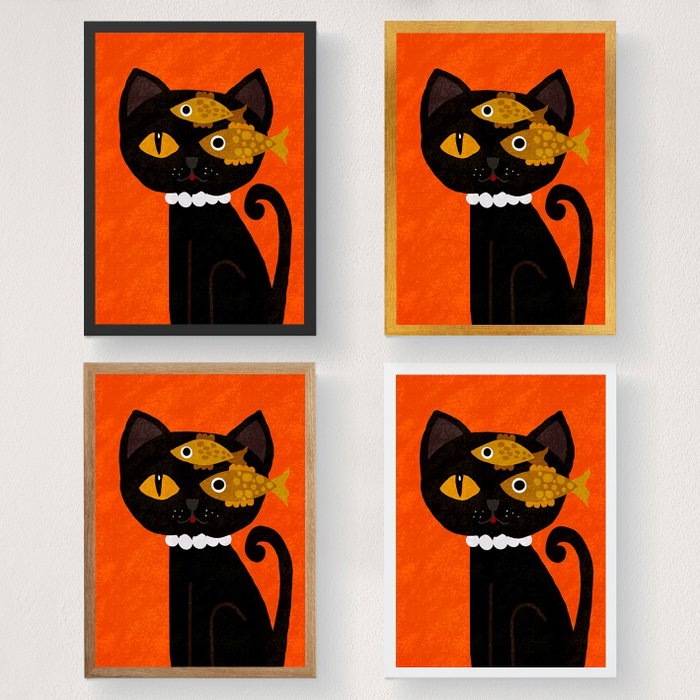 Wallity Poster 2084 sin marco 50 x 70 cm con acabado satinado mate